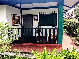 Cabaña por dentro